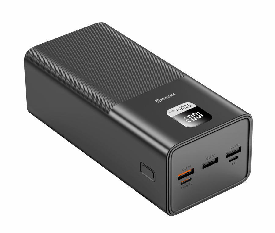 Powerbank swissten power line 50.000 mah