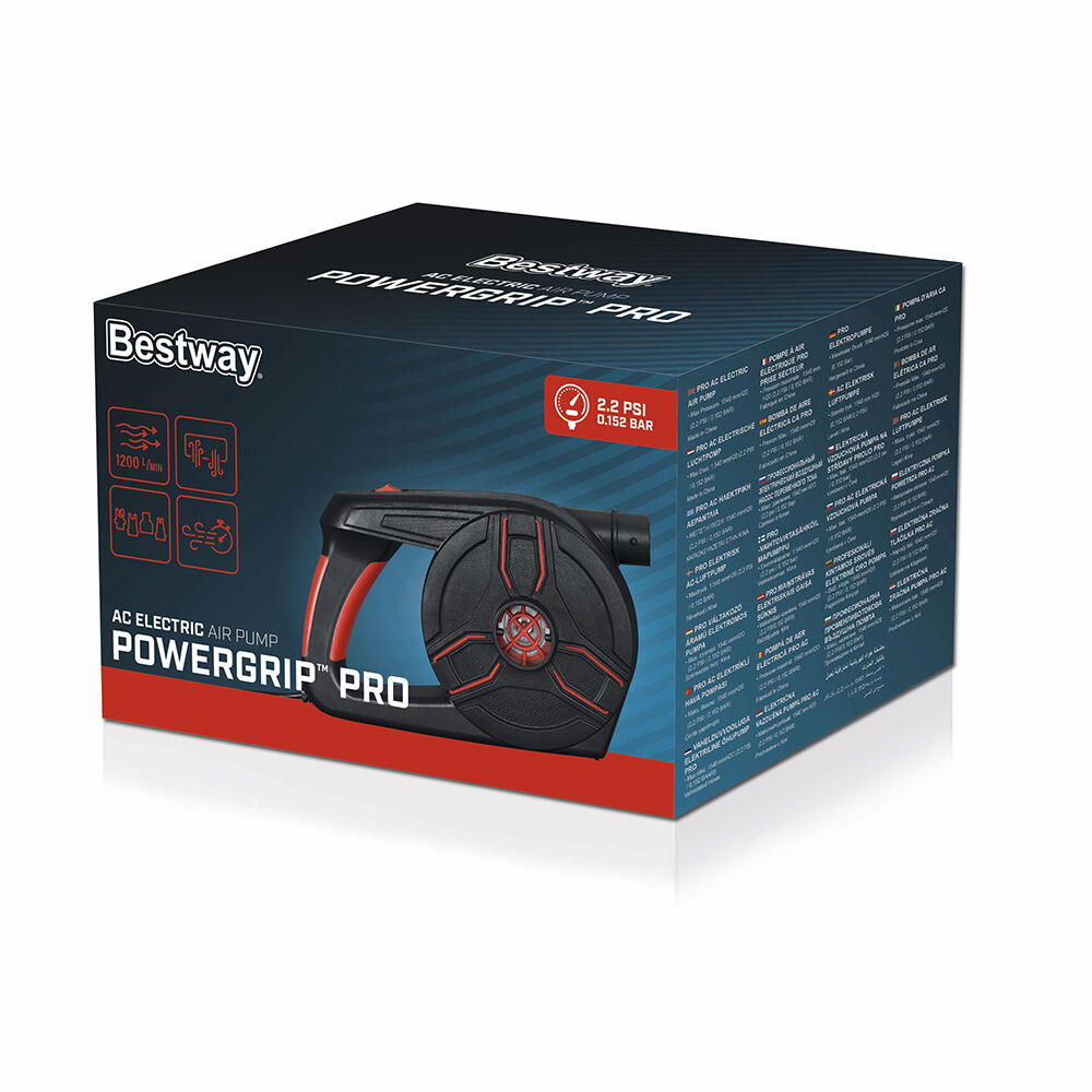 Hinchador Elétrico Pro Bestway 62247 para Inflar Rapidamente 4/7