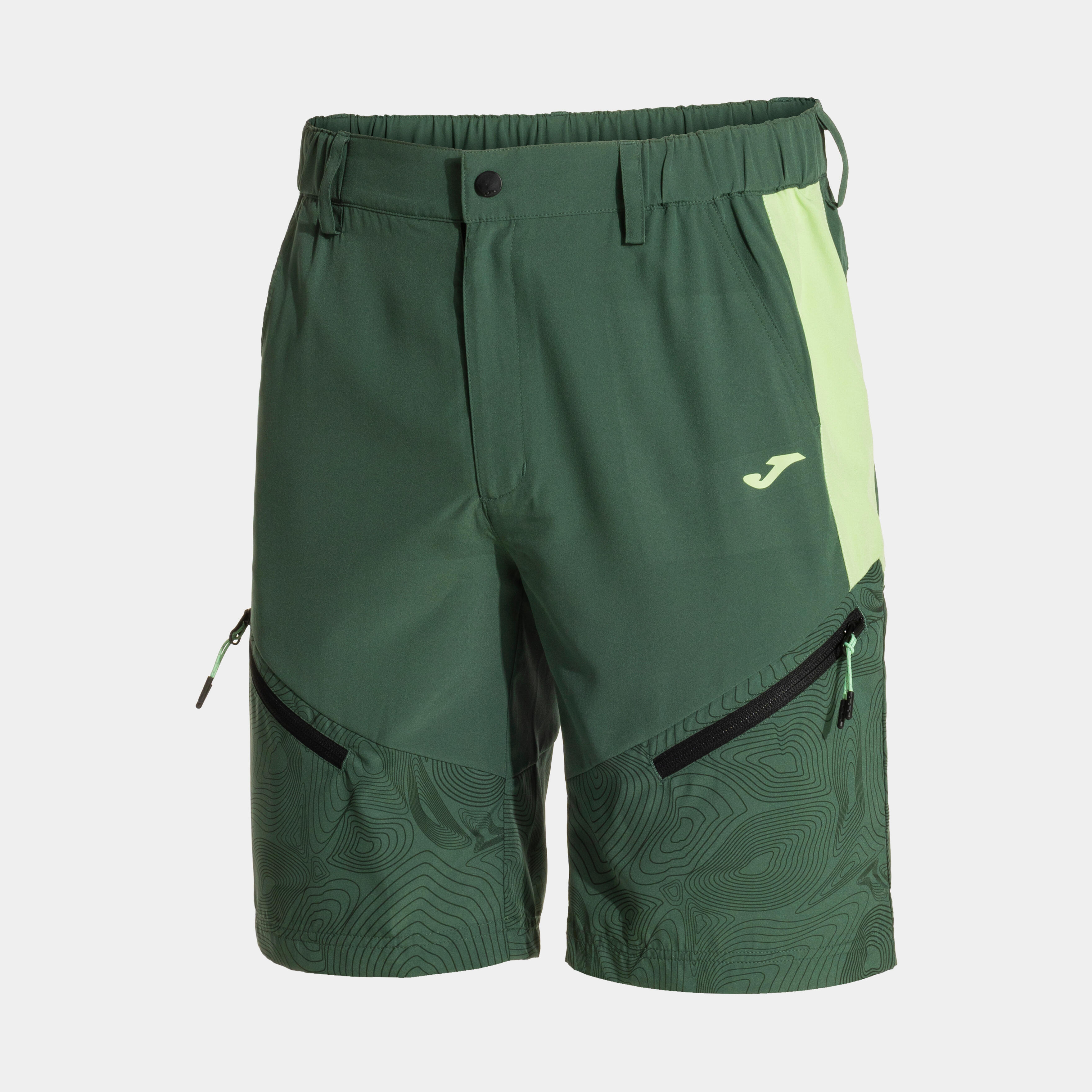 JOMA Sportovní kraťasy Mystic Bermuda Green