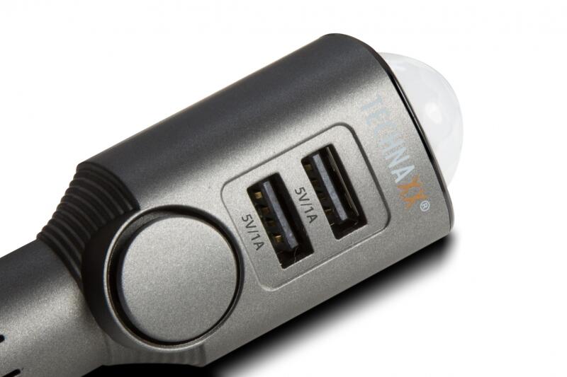 Carregador Technaxx Universal Mobile & Auto Alarm TX-100 2/7