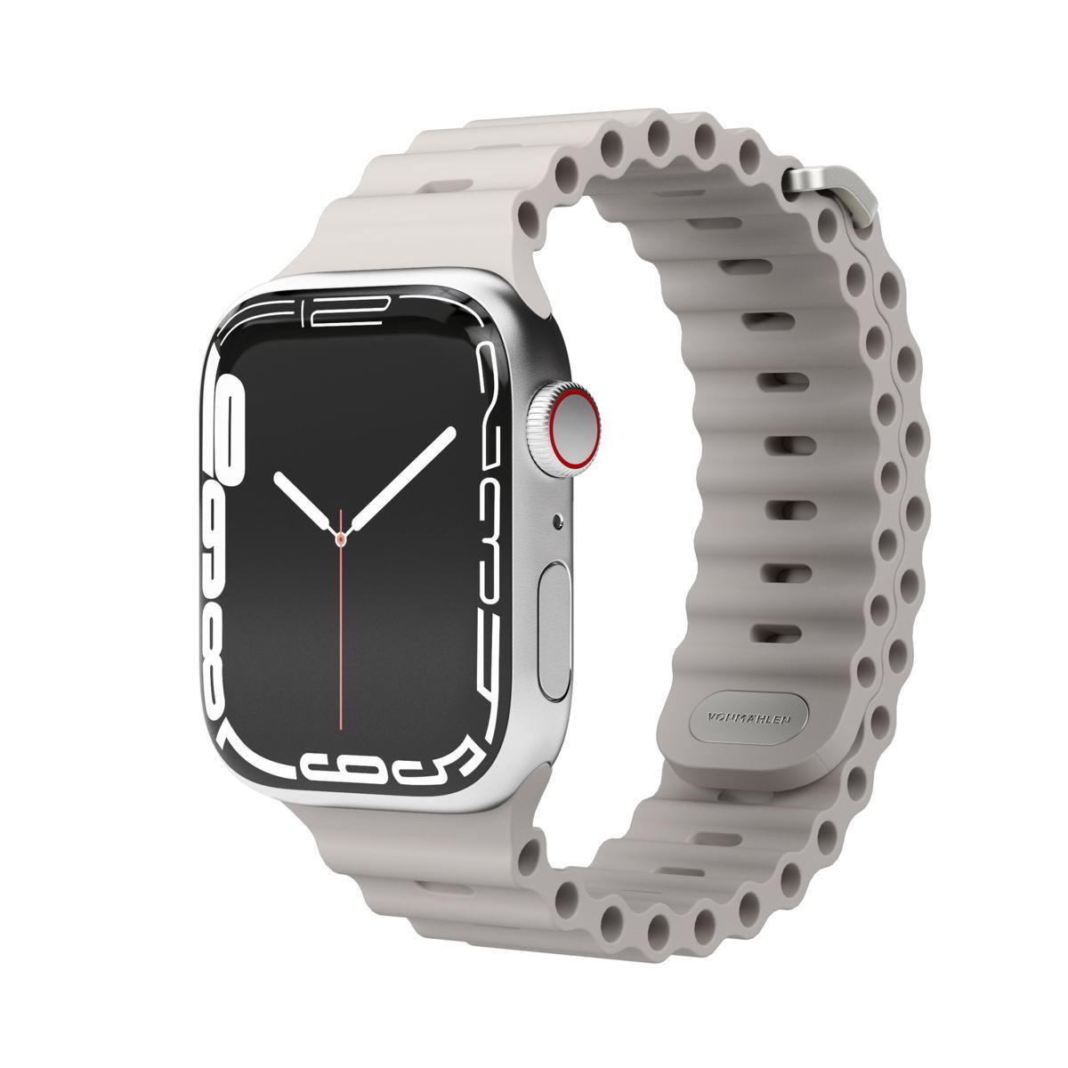 Pulseira vonmaehlen wave band 2 apple watch 38-41mm creme