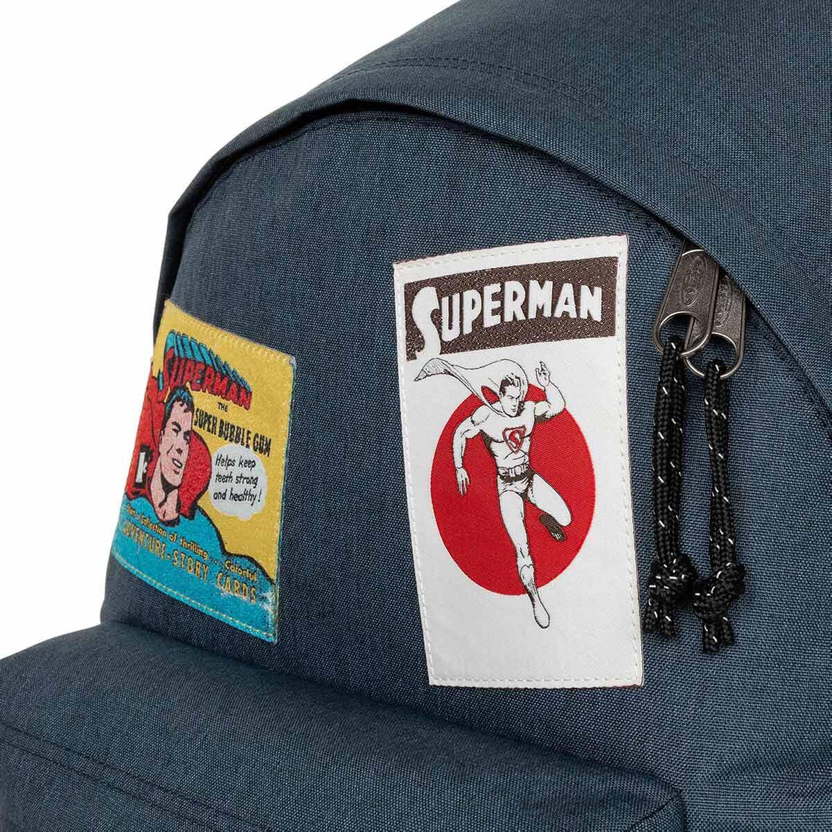 Mochila Eastpak Padded Pak'R Superman Patch 40X30X18Cm Ek0006205V21 4/5