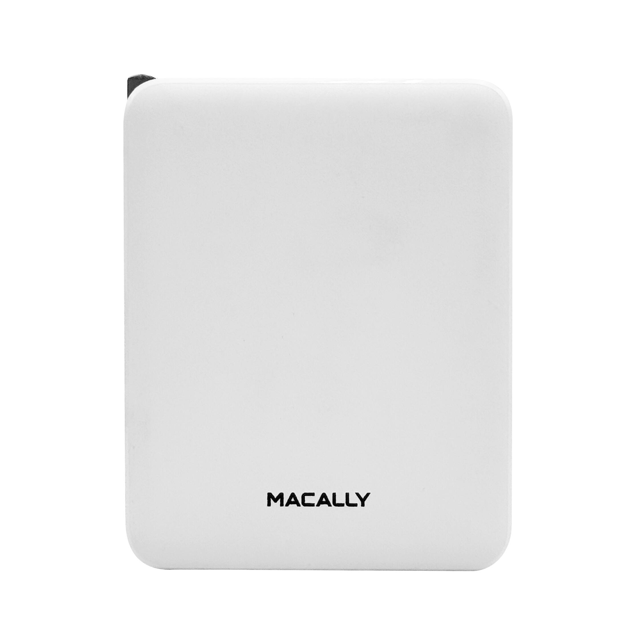 Carregador Macally 142W USB-C/USB-A PD GaN 4 port 3/7