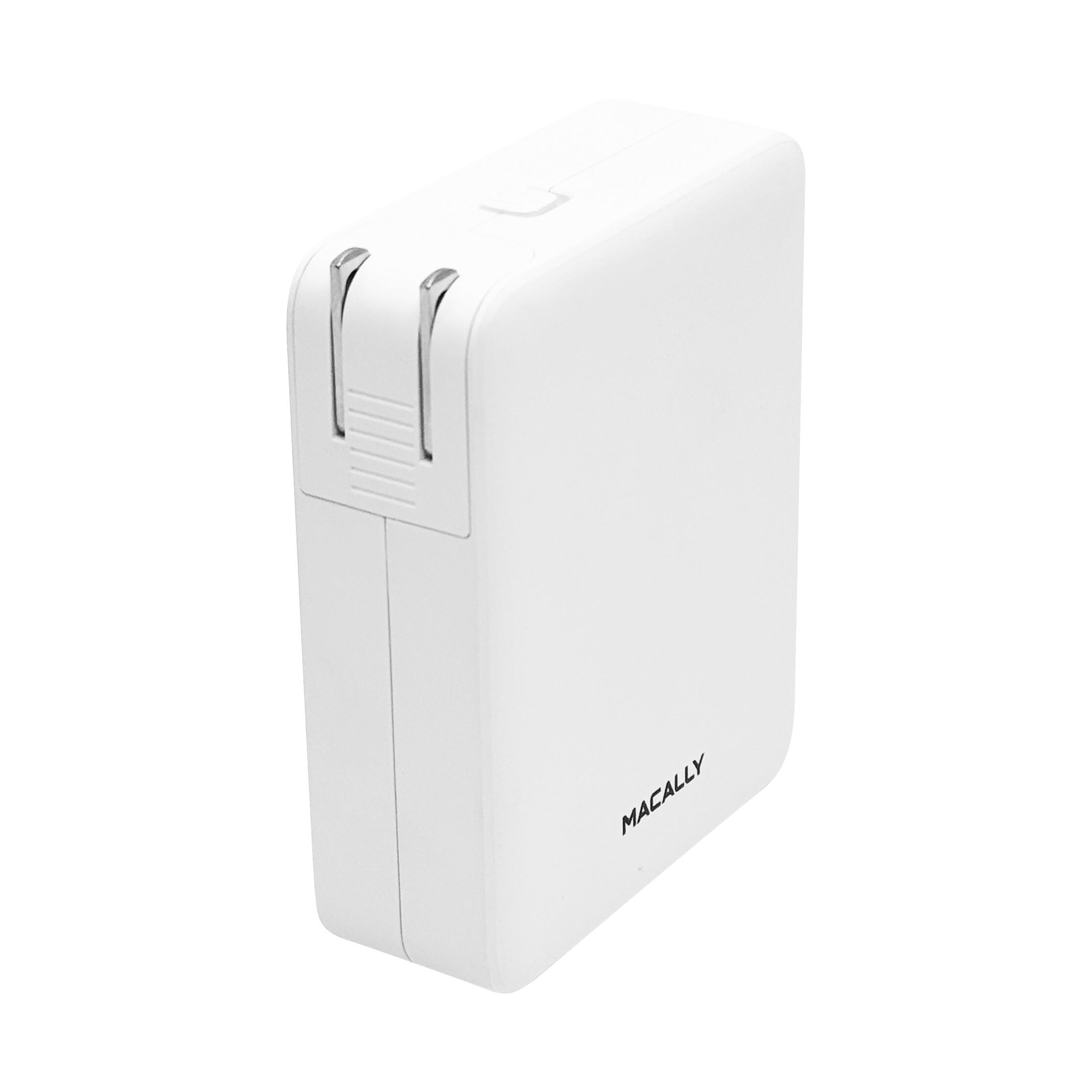 Carregador Macally 142W USB-C/USB-A PD GaN 4 port 4/7