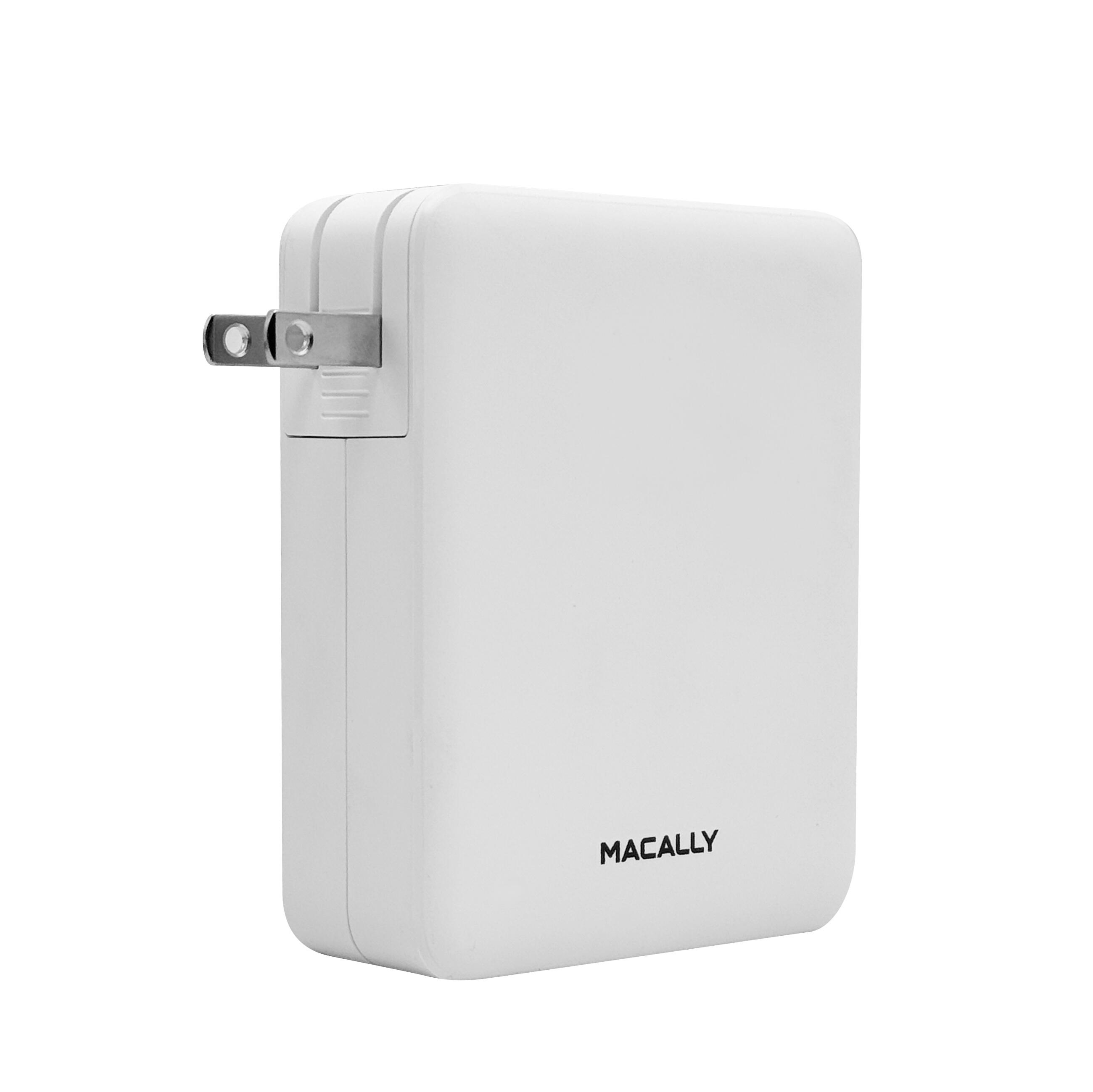 Carregador Macally 142W USB-C/USB-A PD GaN 4 port 7/7