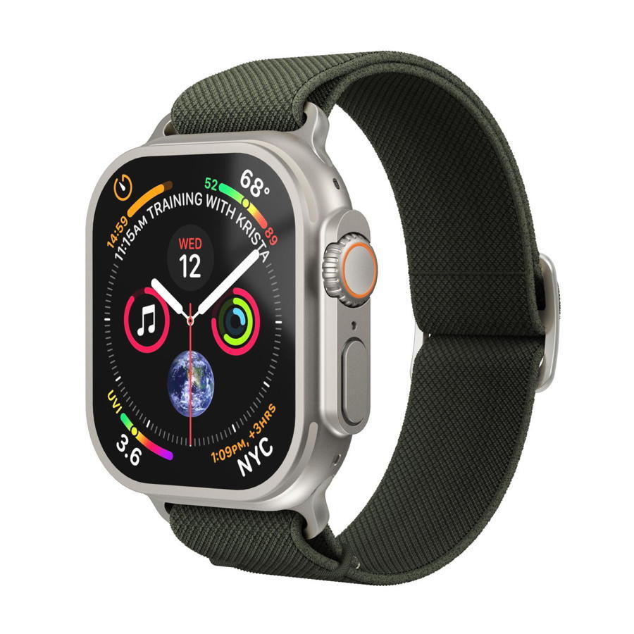 Pulseira Vonmaehlen Classic Nylon Apple Watch 42-49mm olive
