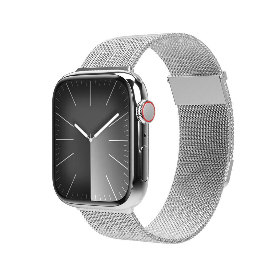 Pulseira Vonmaehlen Milanese Loop 2 Apple Watch 38-41mm cinza