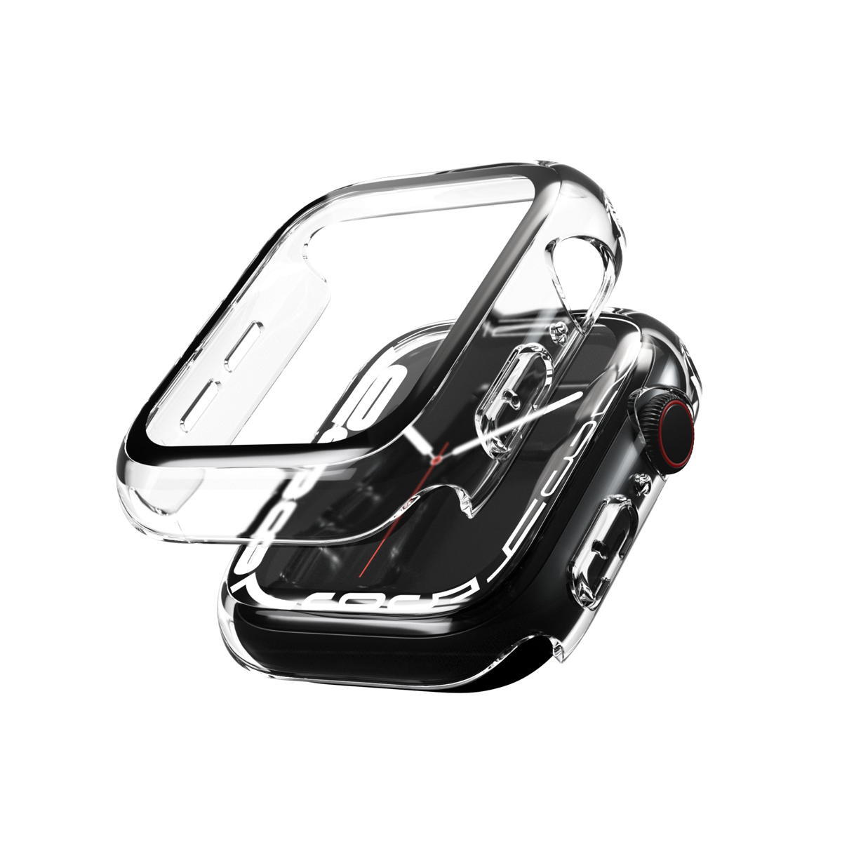 Pulseira vonmaehlen thin case for apple watch 45mm transparent