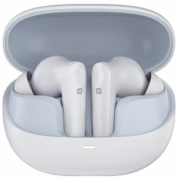 Earphones Swissten Focus branco 2/7