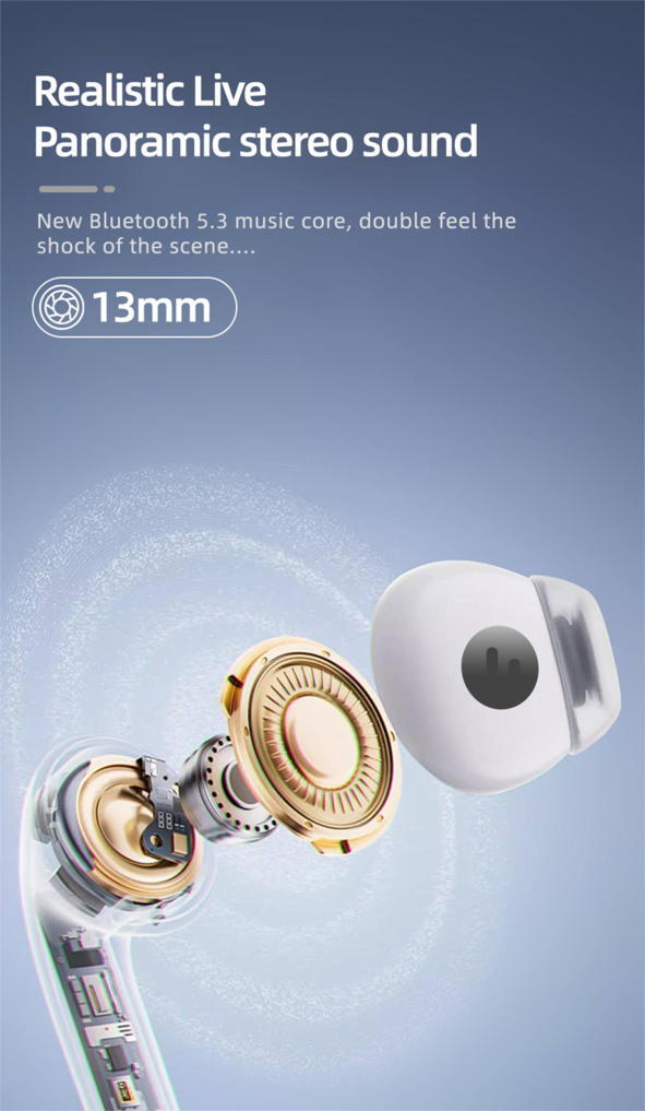 Earphones Swissten Focus branco 4/7