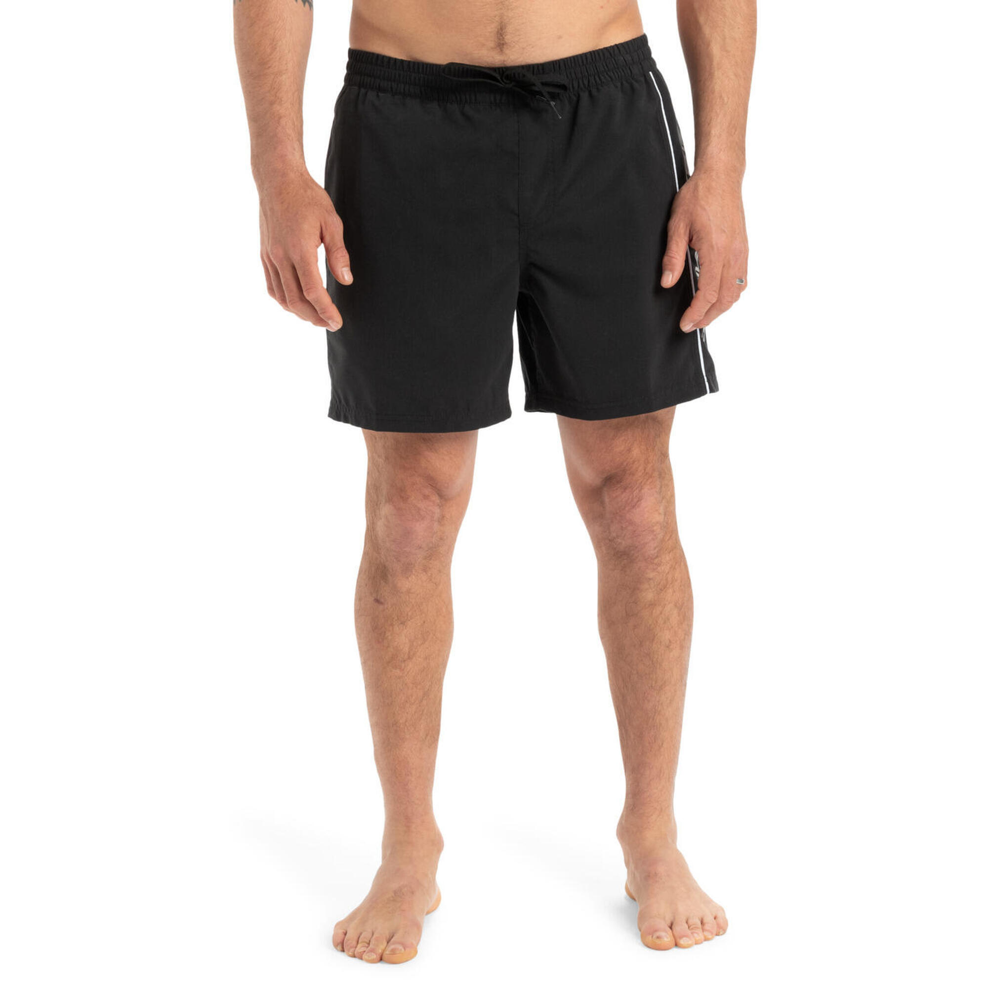 Quiksilver - Short De Bain Everyday Vert 16" Noir Homme - Boardshort - Noir -  L - Decathlon