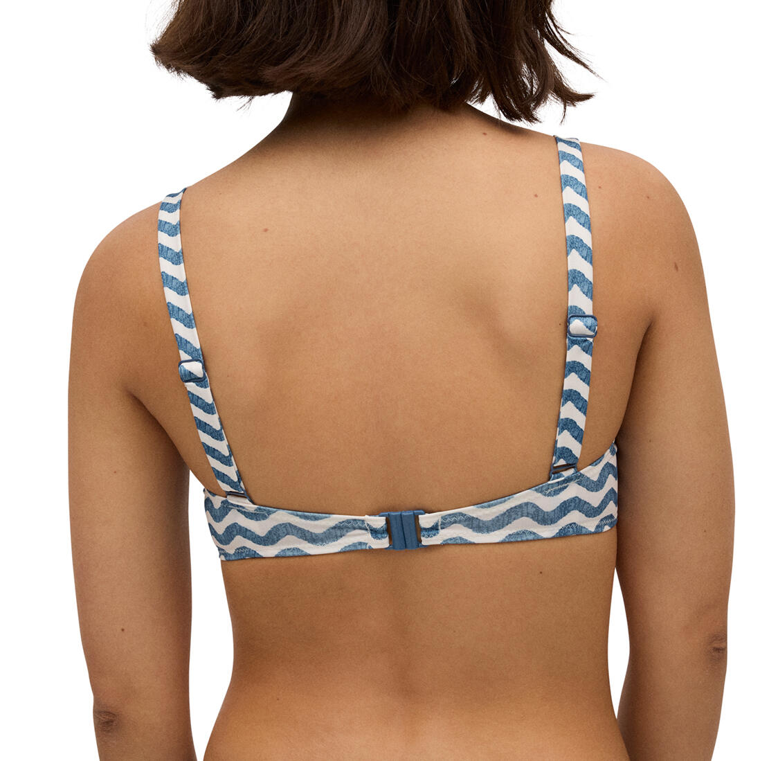 Top bikini ondas tirantes anchos ondas copa C marino 2/6