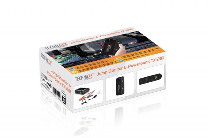 Technaxx Jump Starter & Powerbank TX-218 7/7