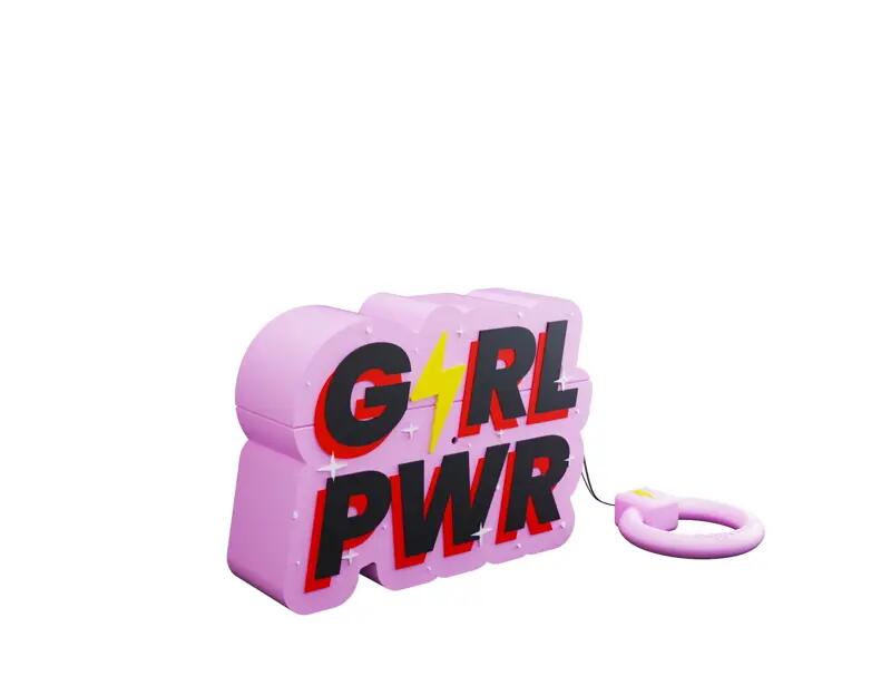 Mojipower - Bolsa para AirPods Pro Girl Power 2/3