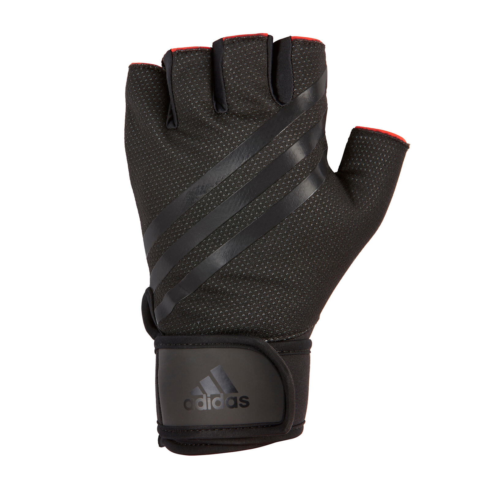 Adidas Half Finger Weight Lifting Gym Gloves, Black 1/5