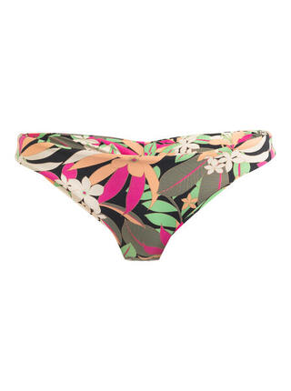 Freche Bikinihose PRINTED BEACH CLASSICS Schwarz Frauen