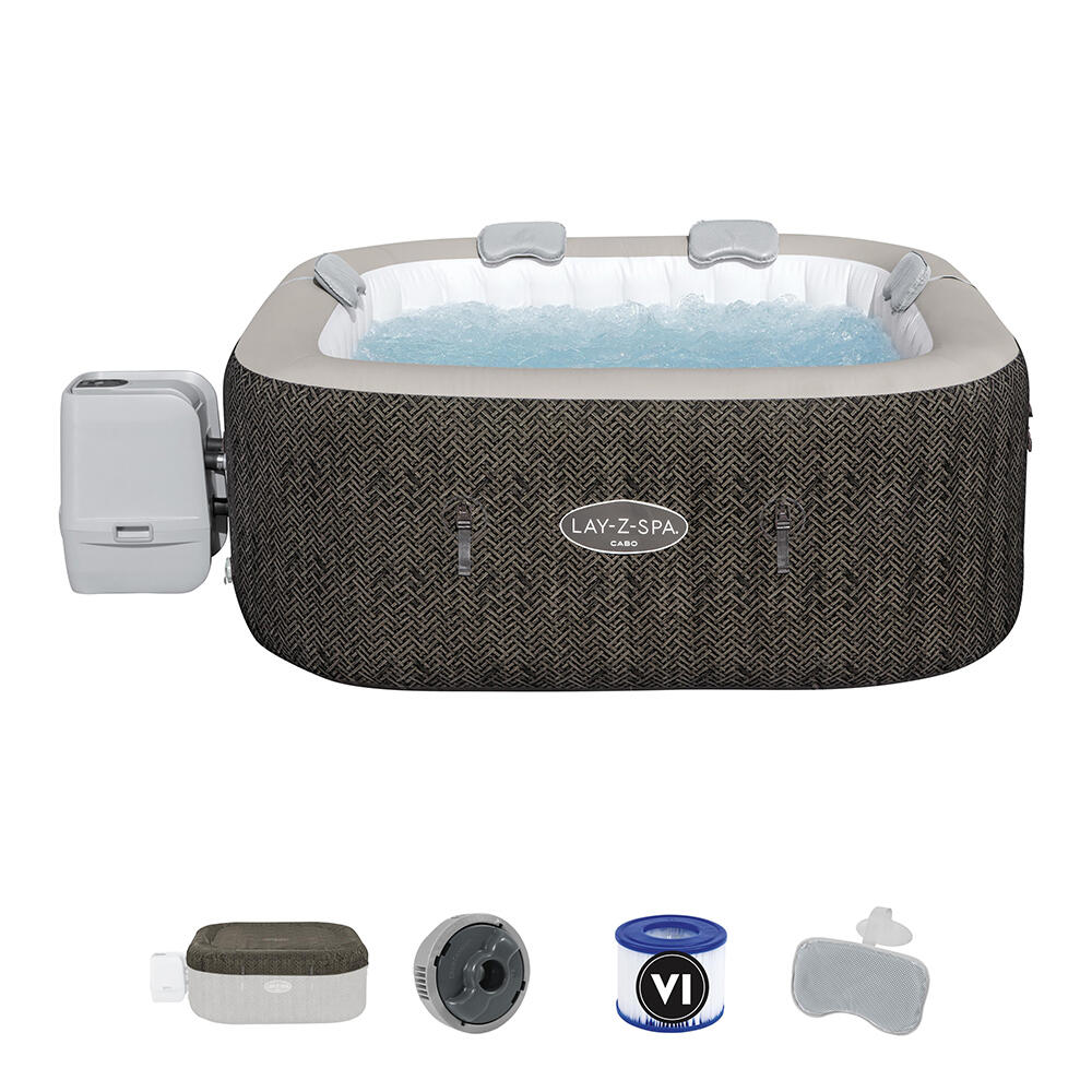 LAY-Z-SPA Energiespar-Whirlpool Cabo Hyd roJet mit App-Steuerung, für 6 Personen 4/7
