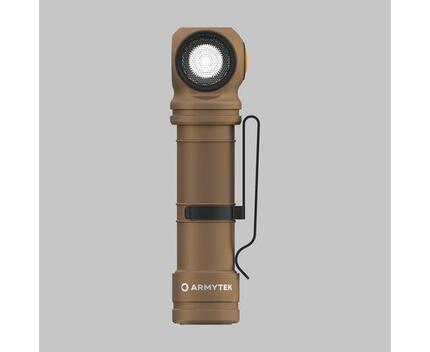 Lampe de Poche Multifonction, Armytek, Wizard C2 Pro Max, Aimant USB, Sand