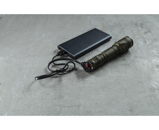 Lanterne Touristique, Armytek, Doberman Pro, Aimant USB, Olive (Lumière Chaude) 3/6