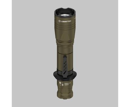 Lanterne Touristique, Armytek, Doberman Pro, Aimant USB, Olive (Lumière Chaude)