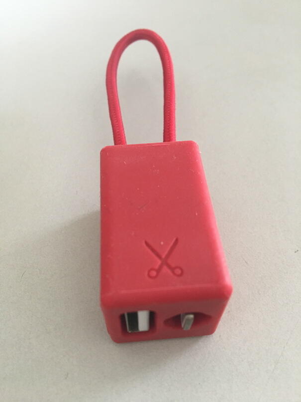Cabo Philo Keychain Lightning Cable 20cm vermelho 7/7