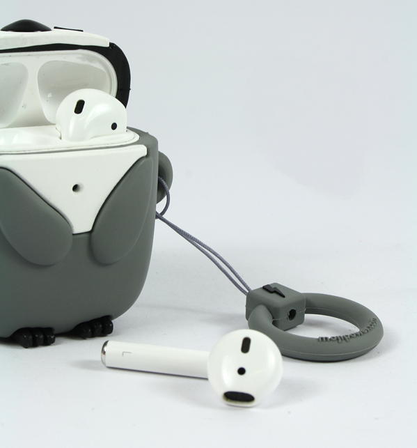 Mojipower - Bolsa para AirPods 1/2 Penguin 3/5