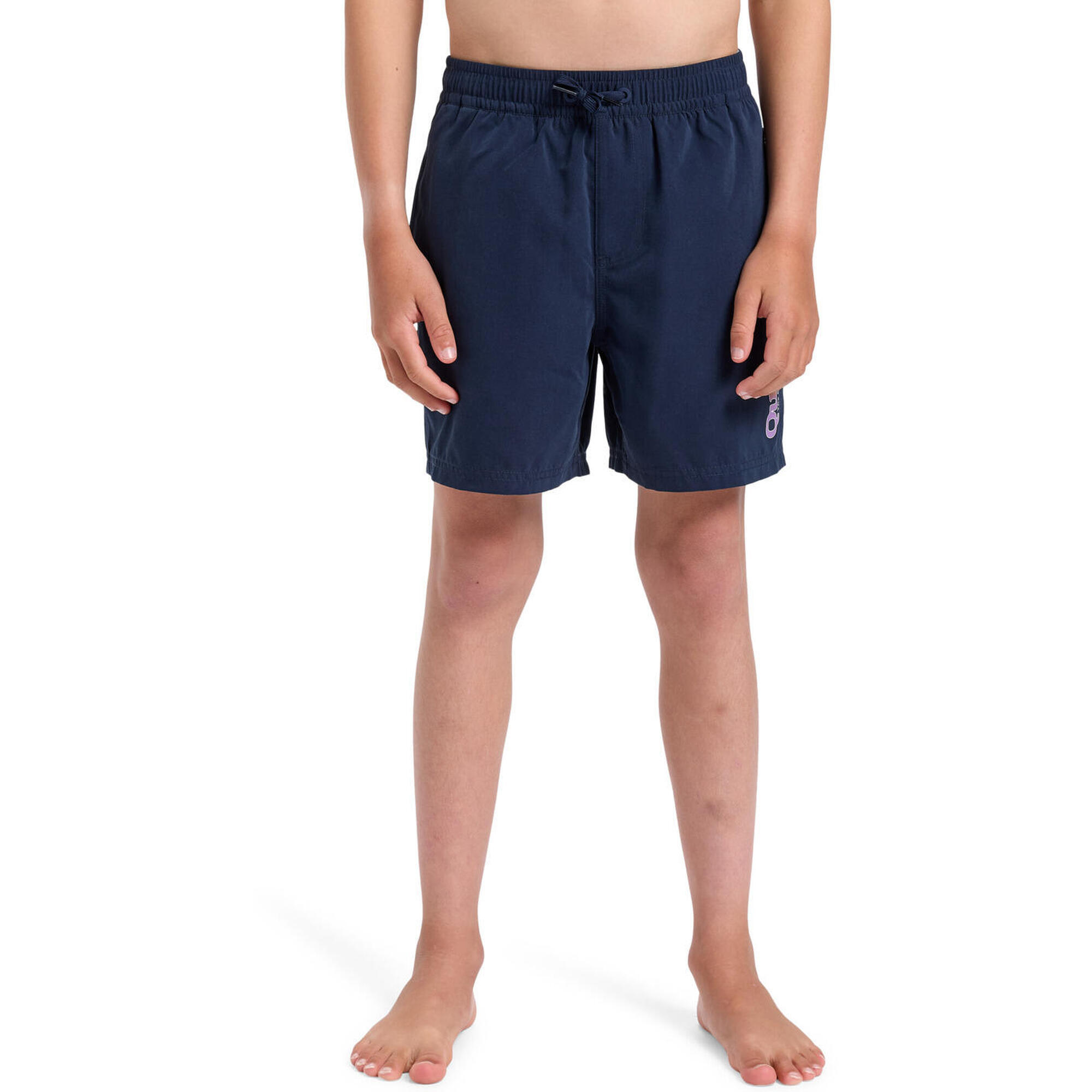 Quiksilver - Short De Bain Spl Fineline 14" Noir Garçon - Boxer De Bain - Bleu -  6 À 8 Ans - Decathlon