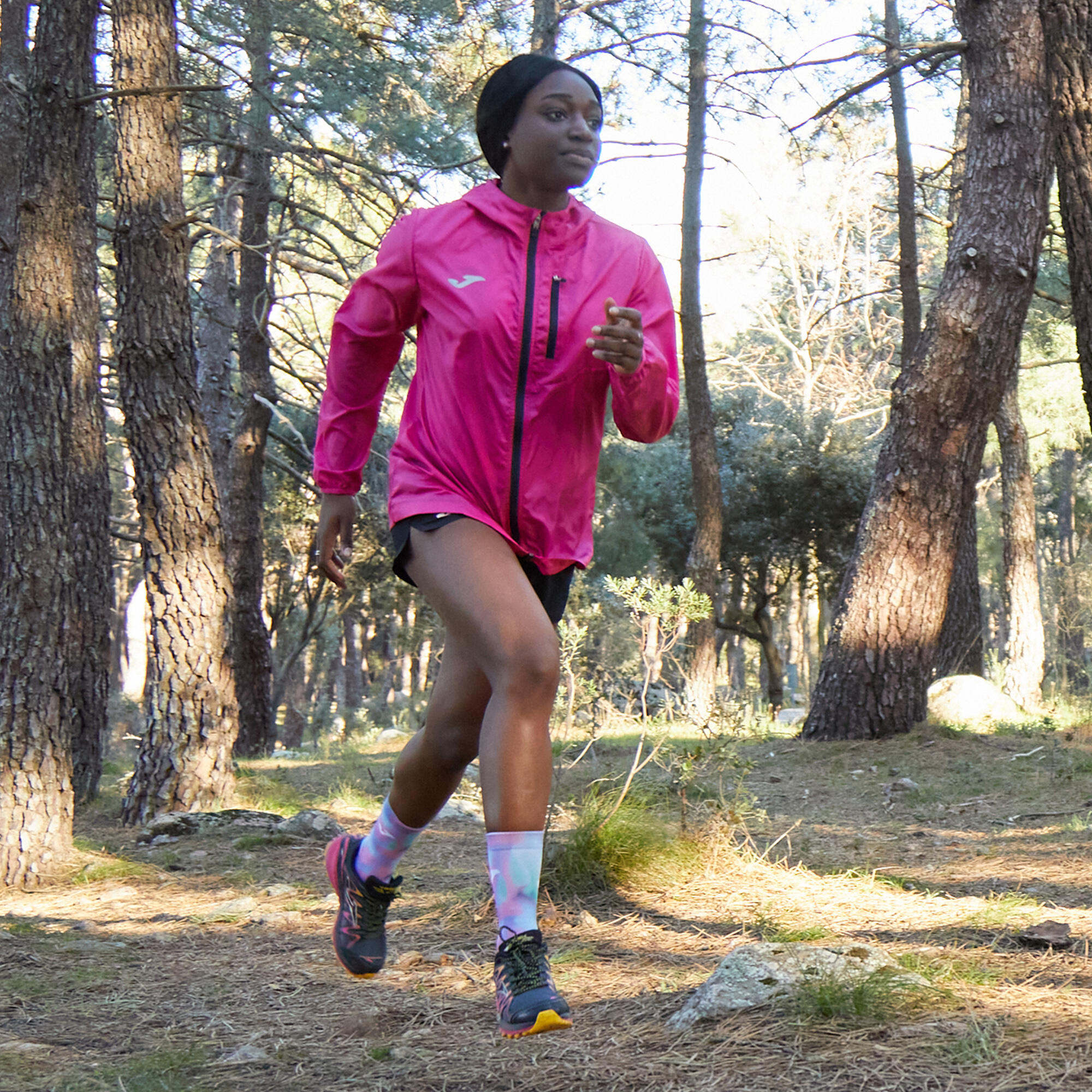 Short Running Femme Joma R-Trail Nature Noir 2/5