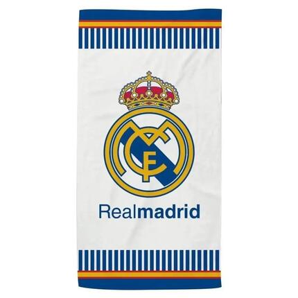 Real Madryt ręcznik plażowy junior 70x140 cm beach towel mikrofibra