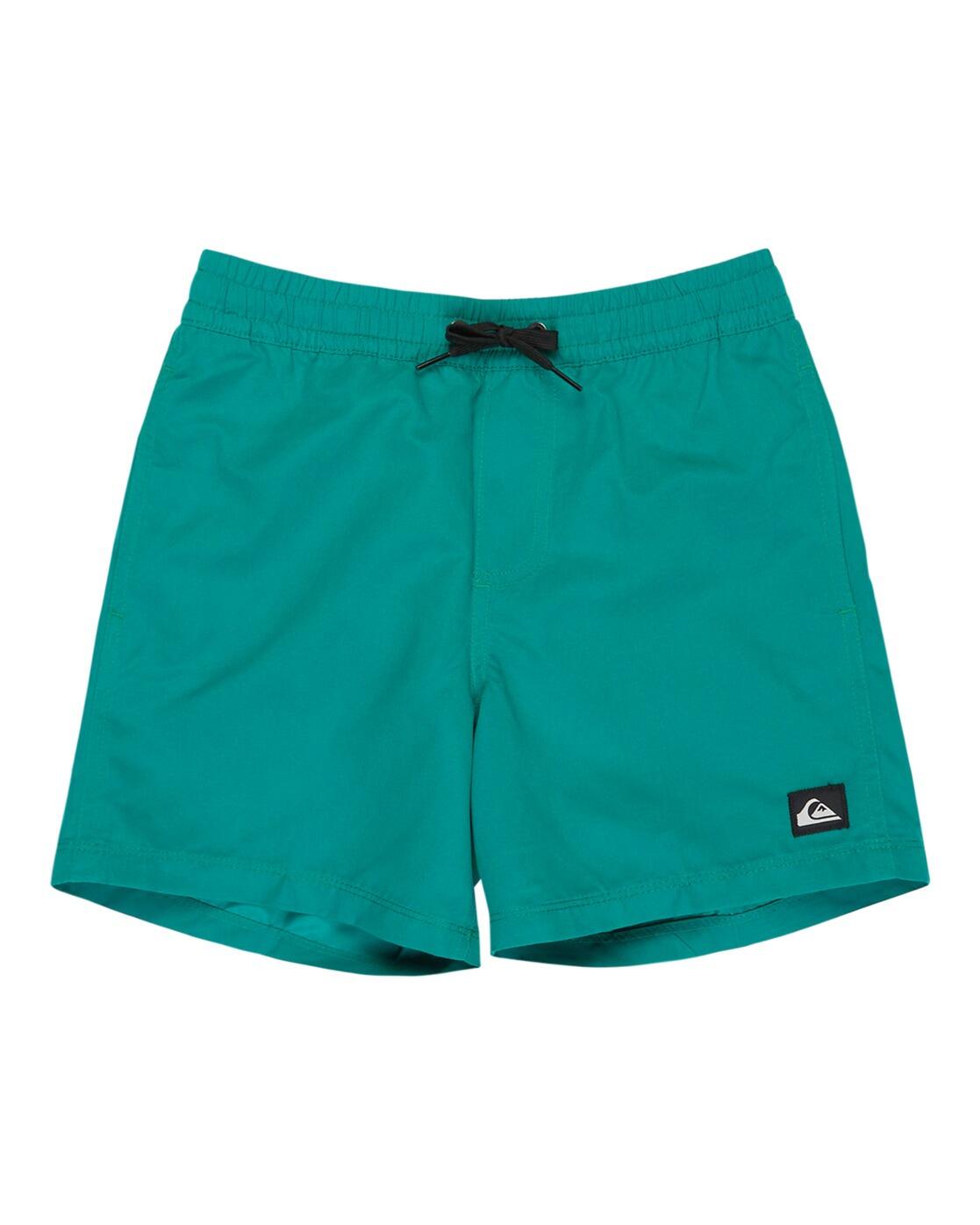 Short de bain EVERYDAY SOLID VOLLEY YTH 14" Bleu Garçon 1/3