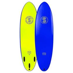 planche de surf en mousse Softlite pop stick 7'0 neon blue