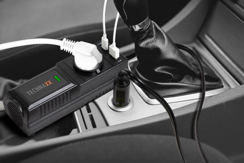 Carregador Technaxx Car Power Inverter TE21 2/7