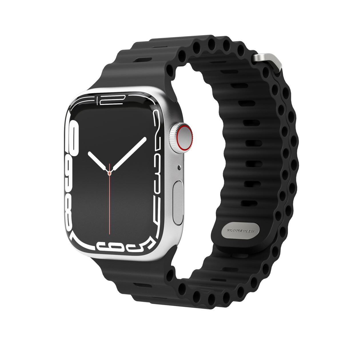 VONMAEHLEN Pulseira Vonmaehlen Wave Band 2 Apple Watch 38-41mm preto