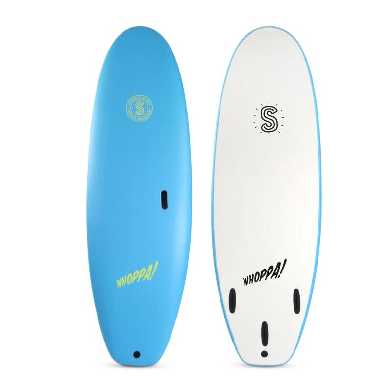 Softlite - Planche De Surf En Mousse Softlite Whopper 7'0 Sky Blue - Planche De Surf - Bleu - Taille Unique - Decathlon