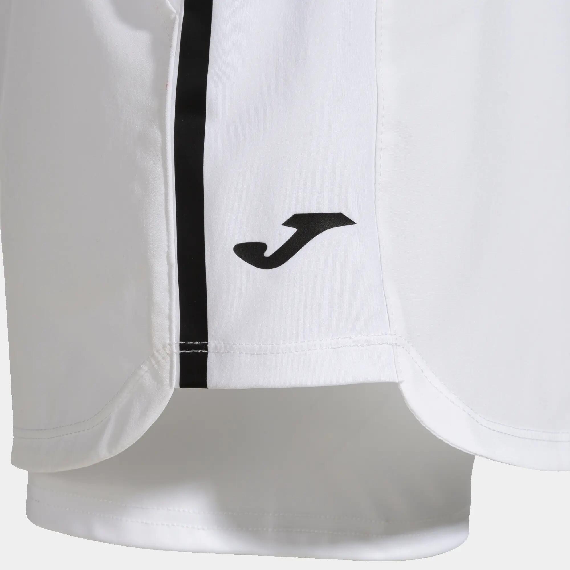 Short Tenis Mujer Joma Challenge Blanco 5/5