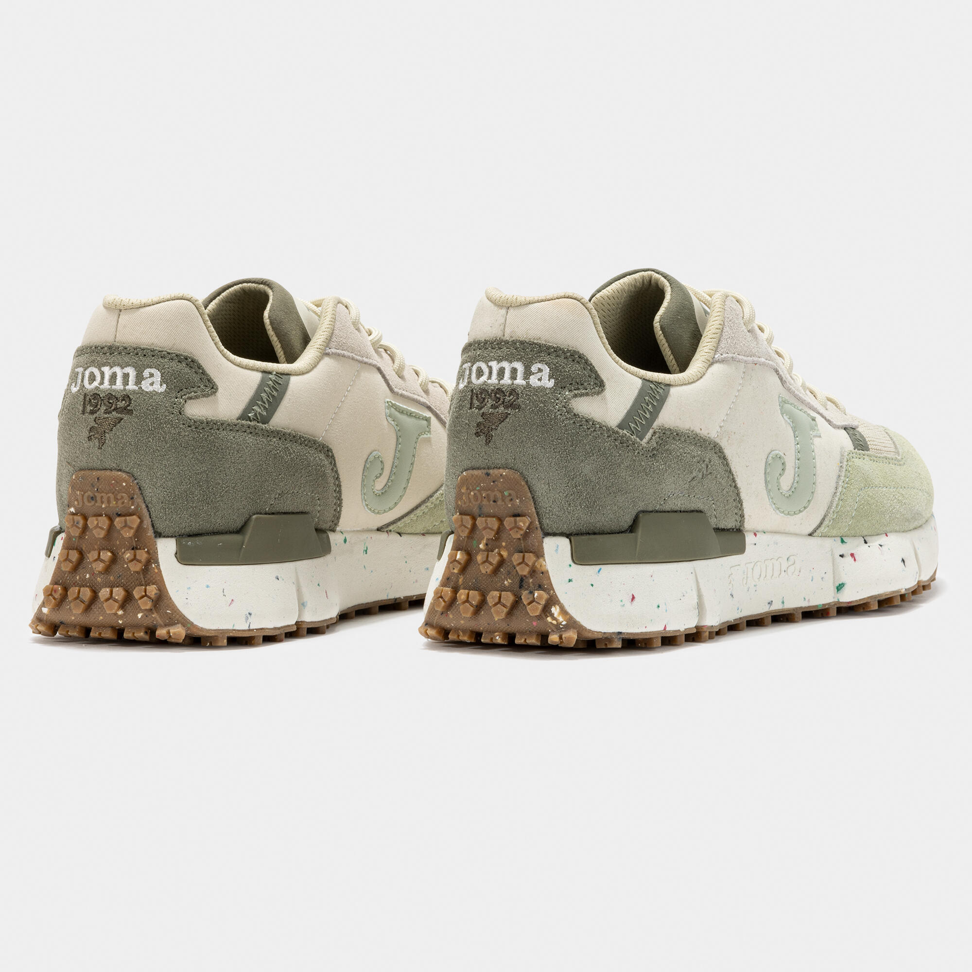 Joma Sneakers С.1992 uomo Beige Verde (2523),40 EU 3/5