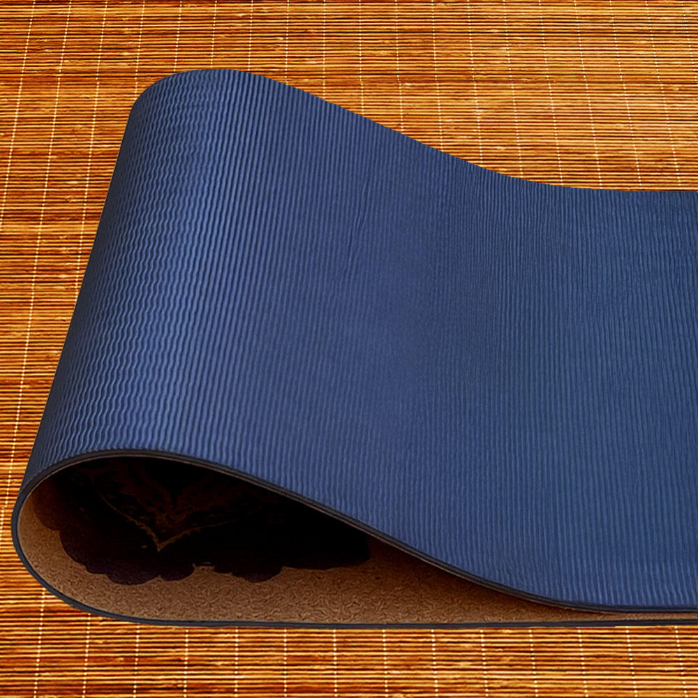 Esterilla de yoga corcho 6mm +Bolsa de corcho, 3 materiales para mayor confort 4/7