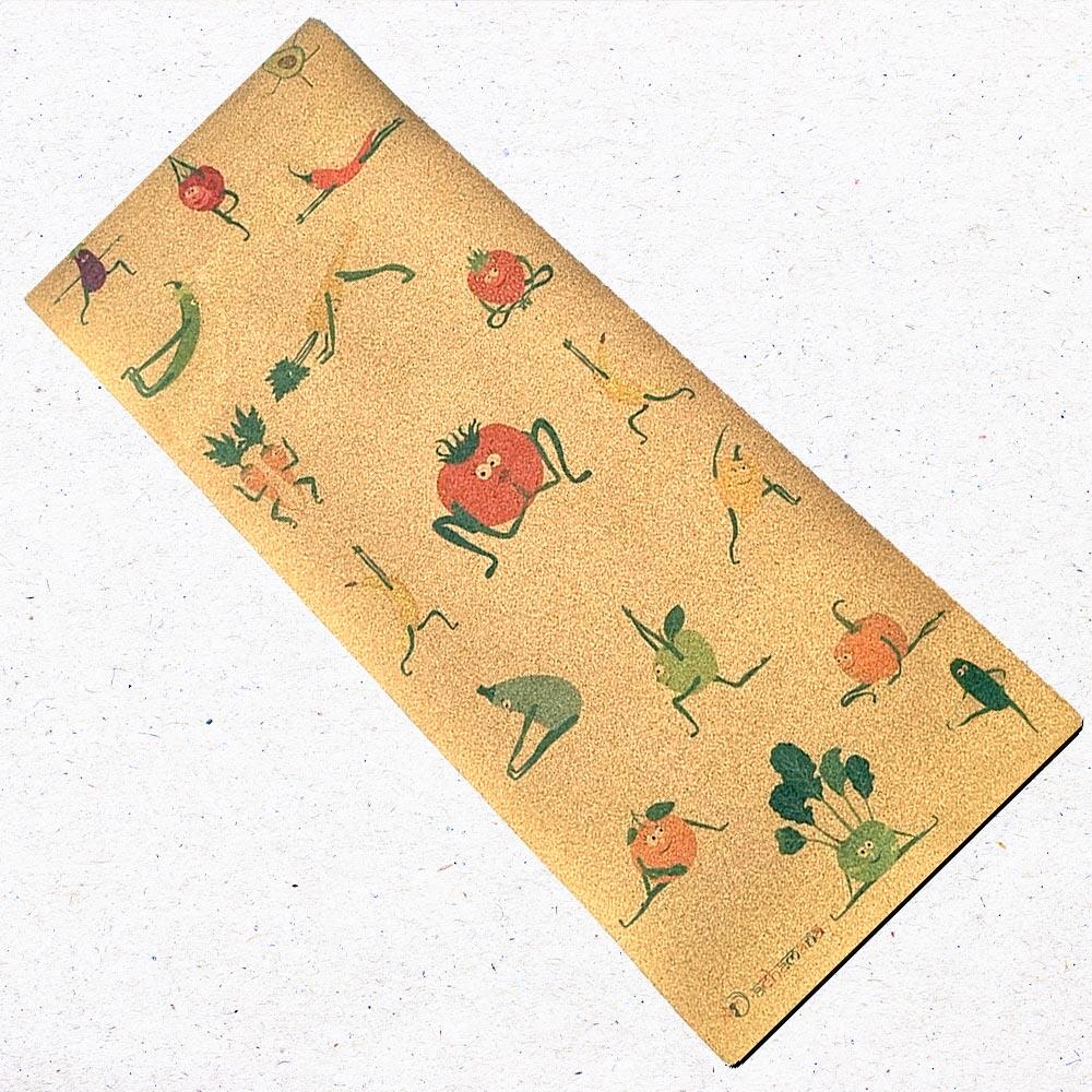 Esterilla de yoga de corcho para niños - 6mmx61cmx1,51m - Fruits yogis 3/6