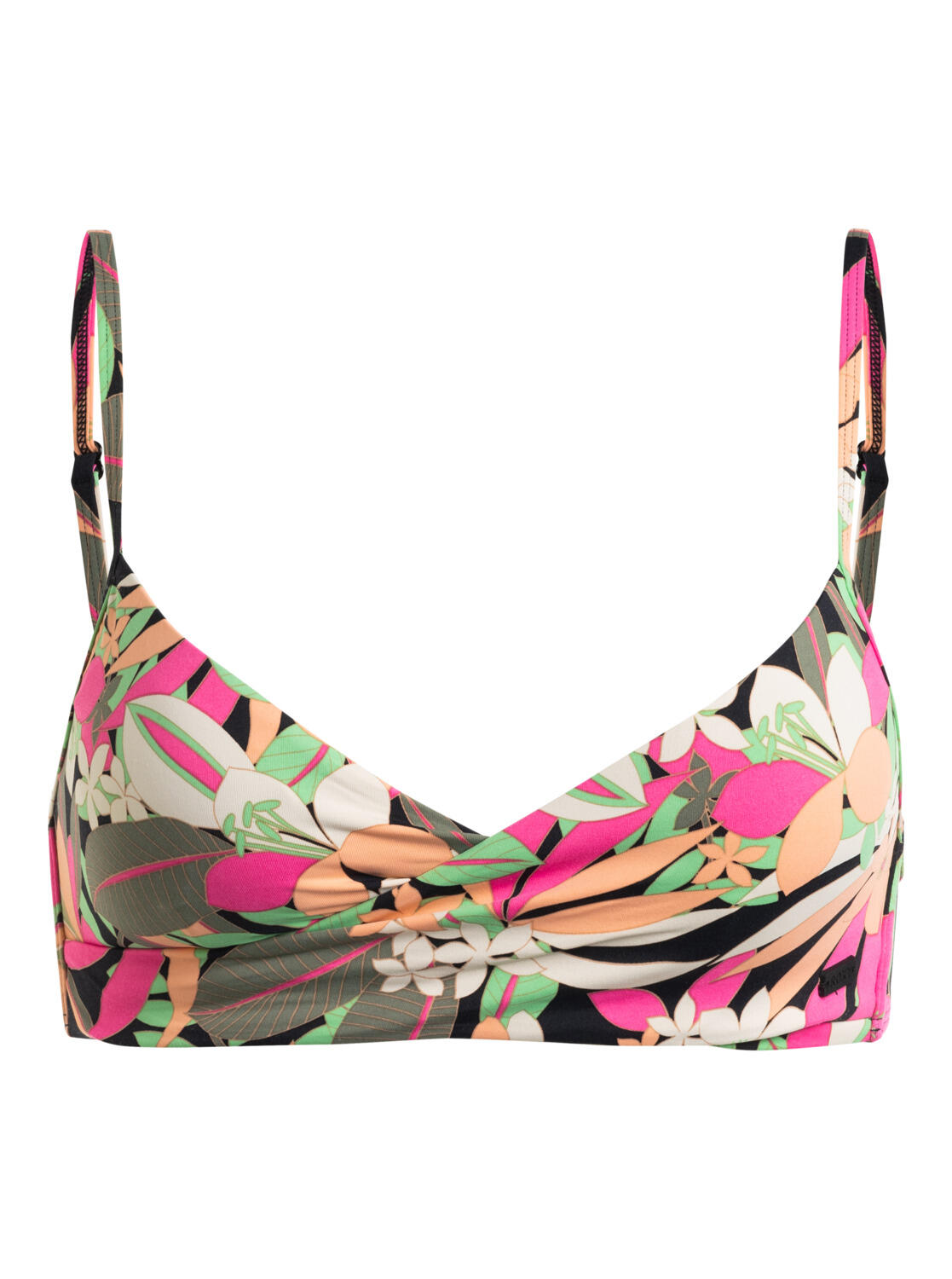 ROXY BH-Bikinioberteil PRINTED BEACH CLASSICS Schwarz Dames