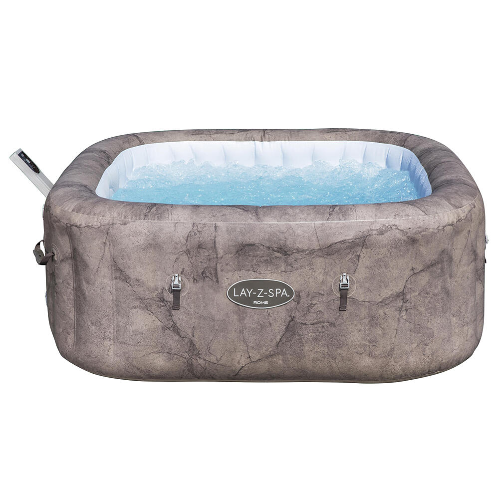 LAY-Z-SPA Energiespar-Whirlpool Rome Air Jet mit App-Steuerung, für 6 Personen 1/7