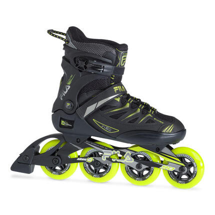 Roller Fila ghibli 90 noir/lime T38