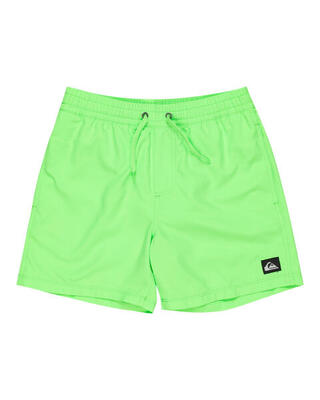 Schwimmshorts EVERYDAY SOLID VOLLEY 14" Schwarz Junge