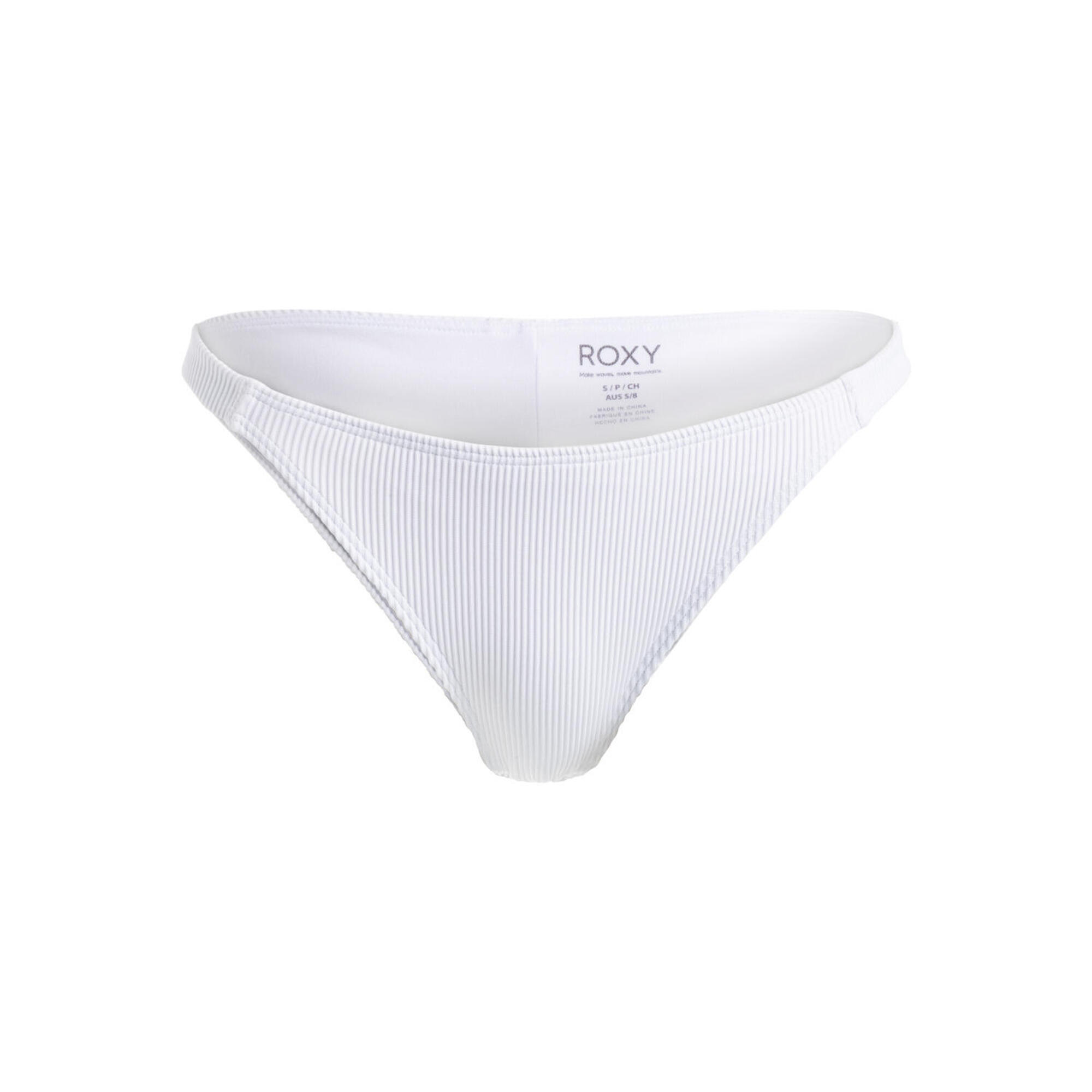 Majtki bikini typu cheeky dla Kobiety RIB ROXY LOVE THE GOOFY Biały