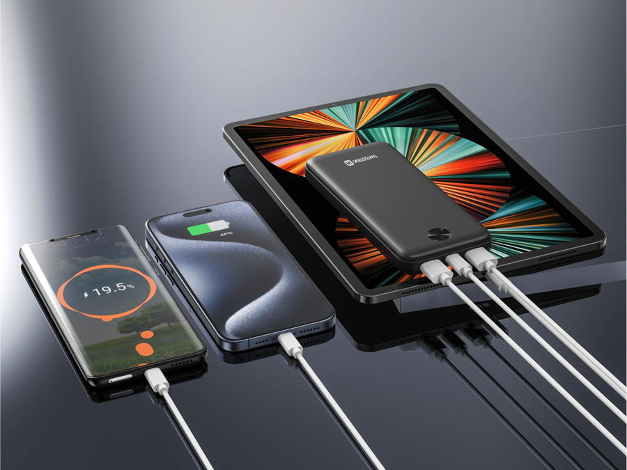 Powerbank Swissten Power Line II 30.000 mAh 3/4