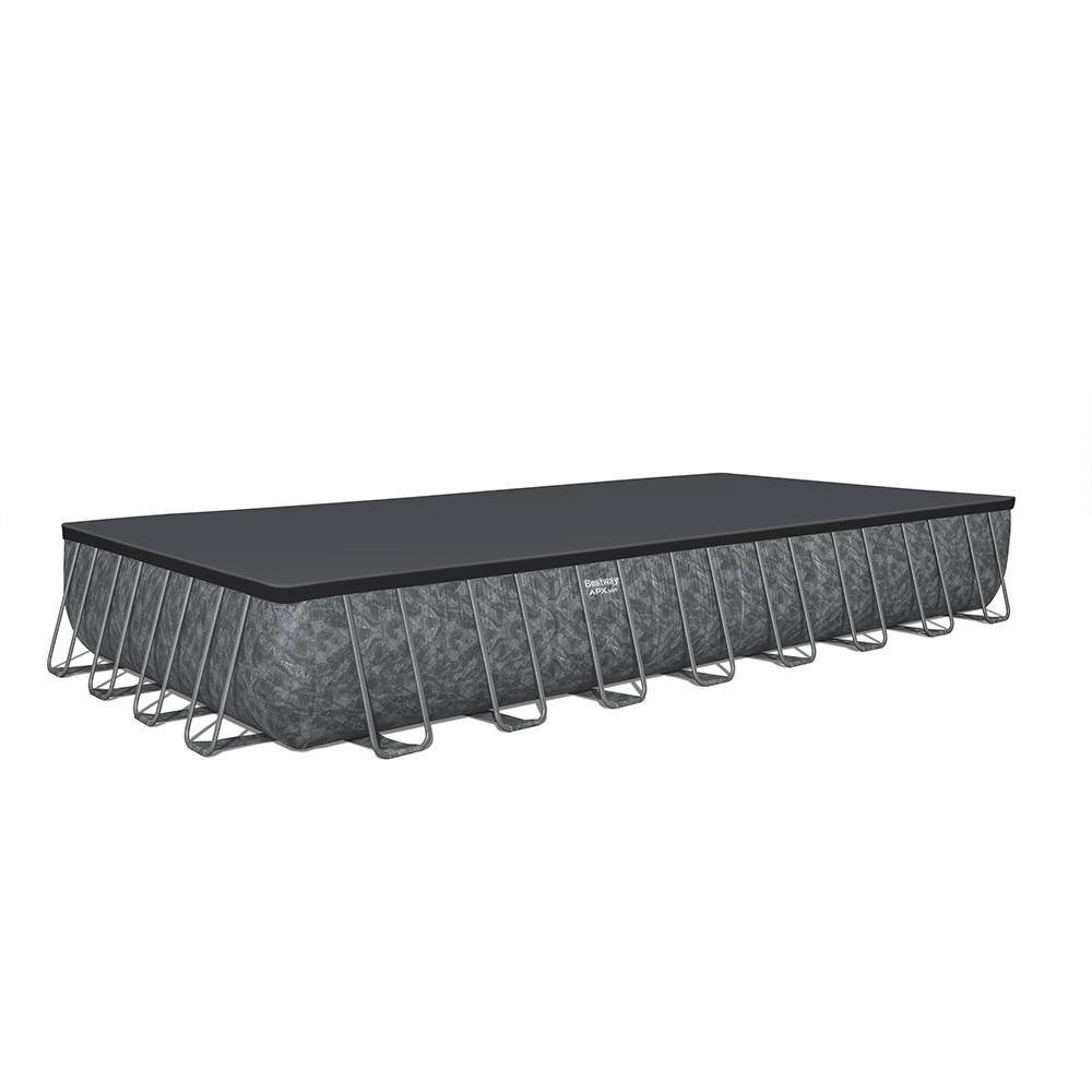Bestway Kit piscine hors sol rectangulai re APX 365 9,56 x 4,88 x 1,32 m 6/7