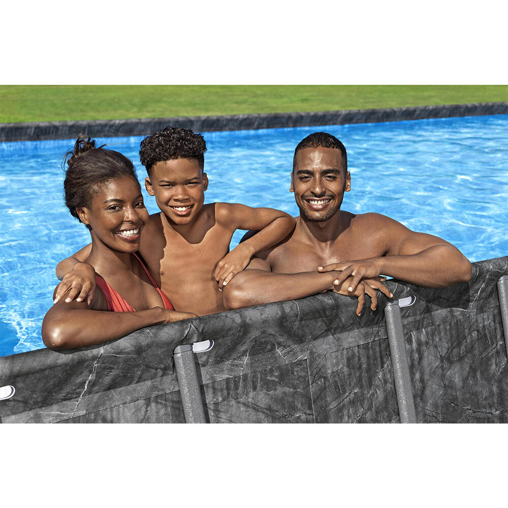 Bestway Kit piscine hors sol rectangulai re APX 365 9,56 x 4,88 x 1,32 m 7/7