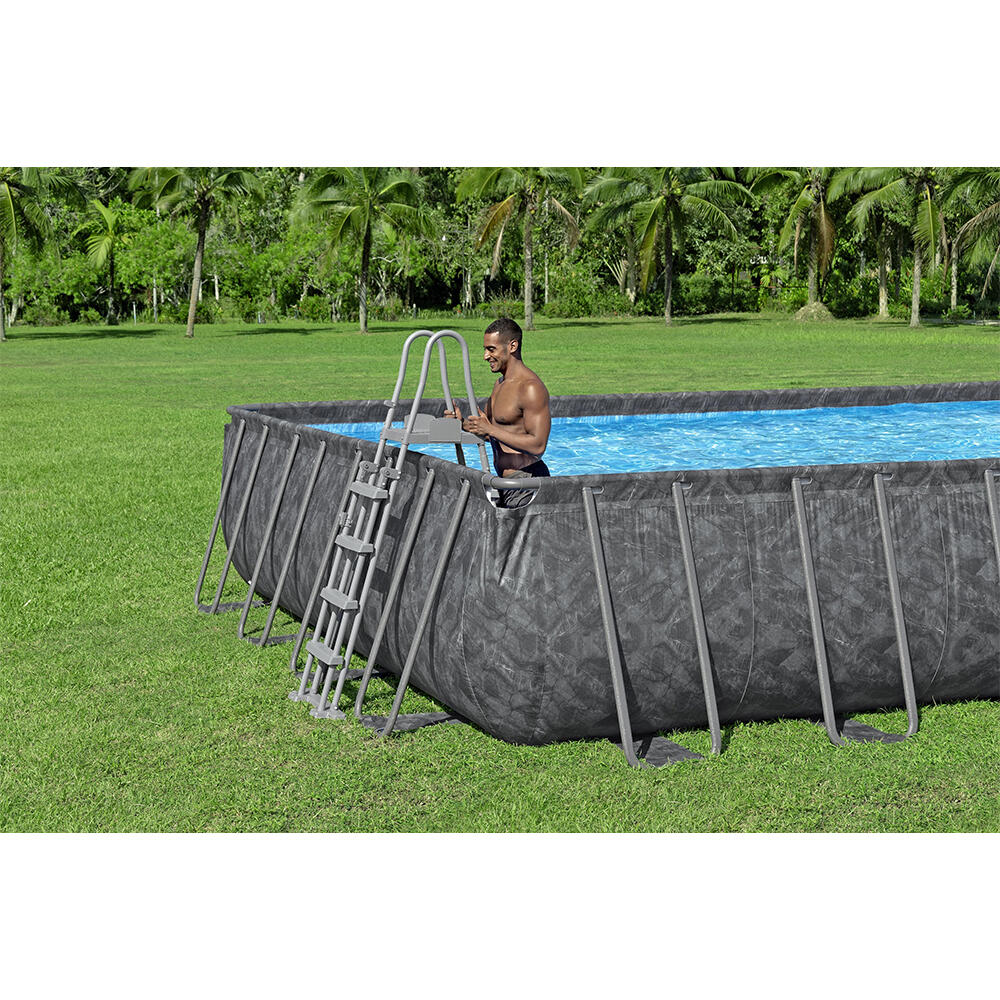 Bestway Kit piscine hors sol rectangulai re APX 365 9,56 x 4,88 x 1,32 m 5/7