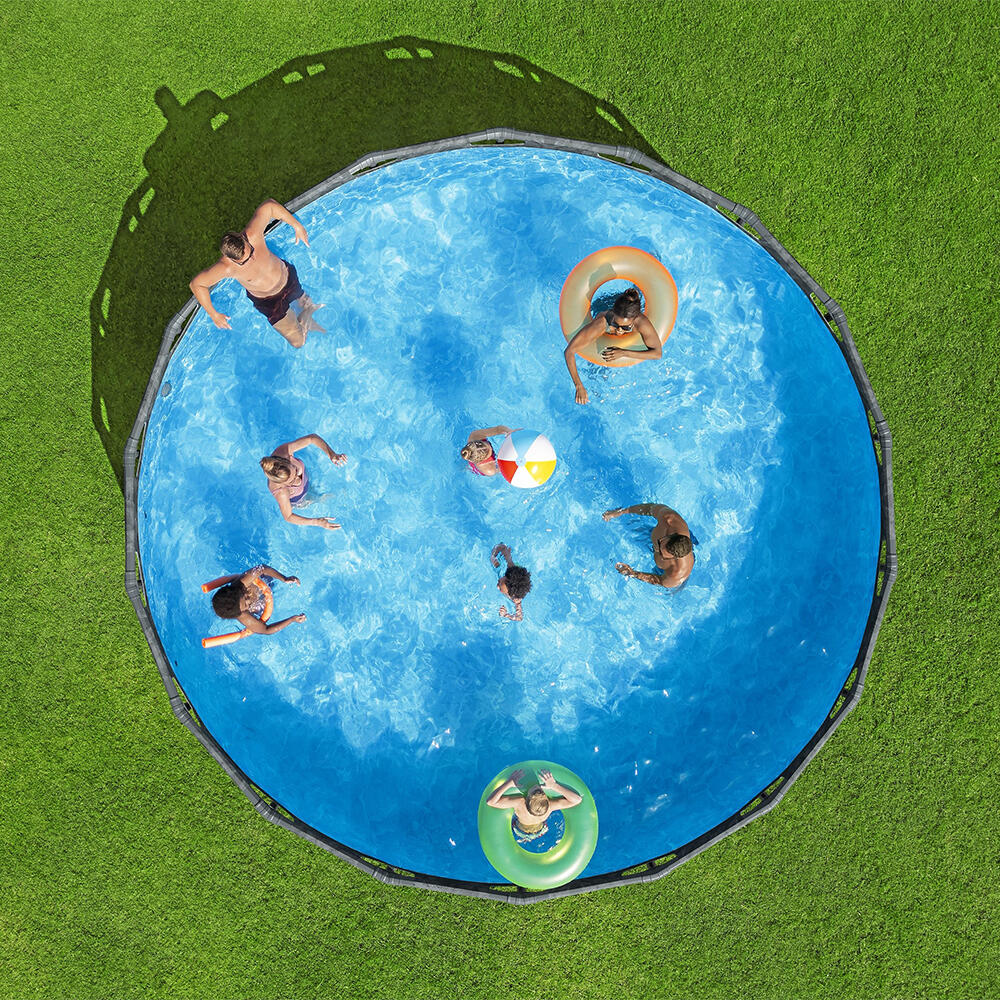 Bestway Kit piscine hors sol ronde APX 3 65 5,49 m x 1,32 m 6/7