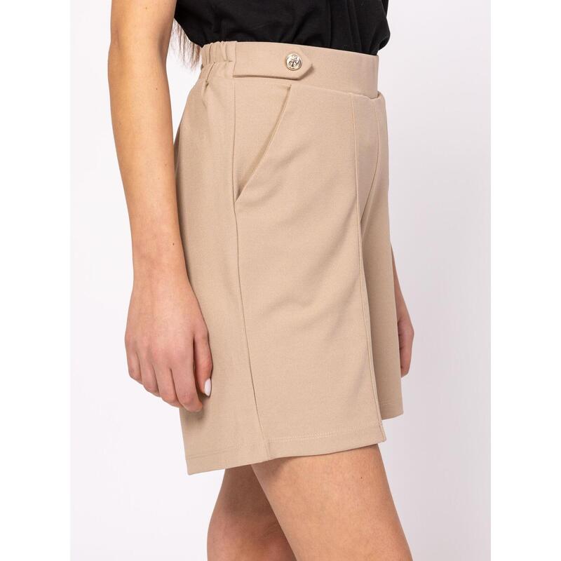 Pantaloni scurți din in pentru femei WATI