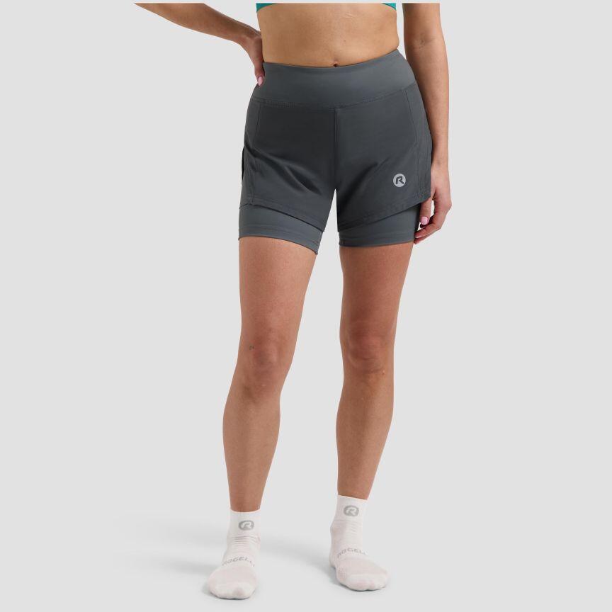 ROGELLI 2-in-1 Hardloopshort Dames Essential